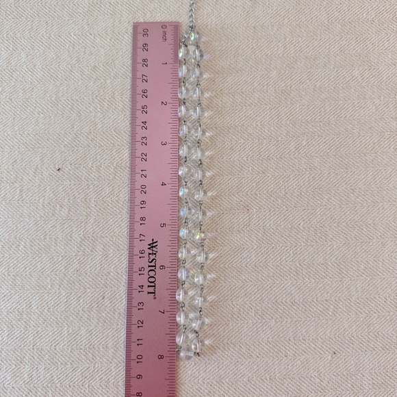 Vintage Kirk's Folly Beaded AB Chain 16" + 4" Extender - Picture 6 of 9